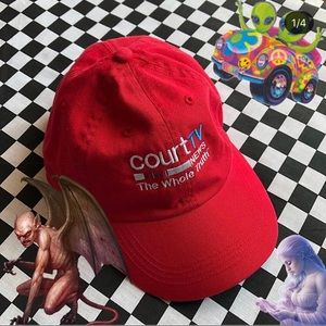 Court TV News Red Cap📊📝✨